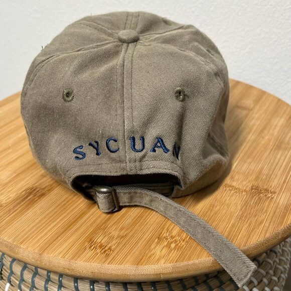 Vintage San Diego Padres Hat Mens Green 2001 Baseball Cap Blue Wave - Picture 7 of 10